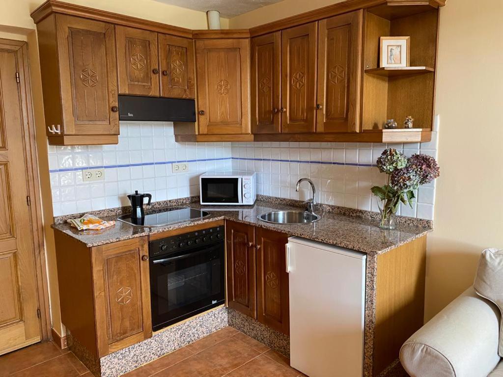 Ahio San Martin, Apartamentos Rurales Casa De La Villa Сан-Мартин-де-Оскос Экстерьер фото